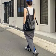 ロングジャンパースカート