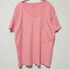 Tシャツ 半袖 コットン ピンク 無地 3L ソノマのサムネイル