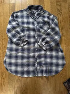 【まとめ売り】長袖チェックシャツとデニムコート