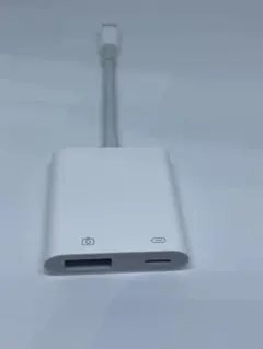Apple 純正 Lightning-USB3 カメラアダプタ　A1619