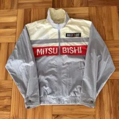 超レア！　三菱 ラリーアート　篠塚モデル　ナイロンジャケット 三菱自動車/RALLI ART(ラリーアート)/ナイロンジャケット/ジップ