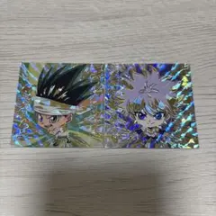 ハンターハンター シールウエハース シークレット ゴン キルア 2枚セット