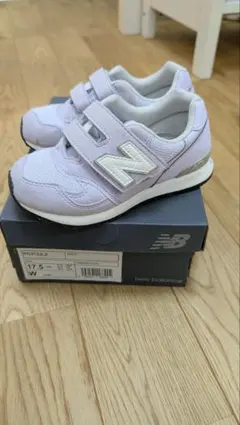 New Balance スニーカー 313 パープル 17.5㎝