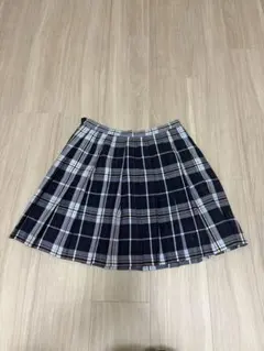 COMME CA PASSAGE チェック柄 プリーツスカート 150Aのサムネイル