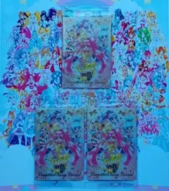 プリキュアカードウエハース11 ハピネスチャージプリキュア!集合3枚