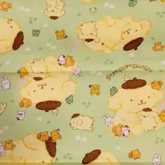 生地(ハギレ)サンリオ　ポムポムプリン 30th ANNIVERSARY
