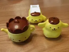マクドナルド　ハッピーセット　ポムポムぷりん　第一弾　3種類　コンプリート