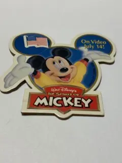 【激レアミッキーマウス ピンバッジ The Spirit of Mickey