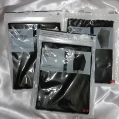 ユニクロ ボディシェイパーノンラインショーツ　四分丈　M　ブラック