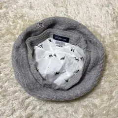 Munsingwear ベレー帽 グレー 秋冬用