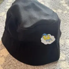 スポンジ・ボブ バケットハット 黒