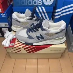 new balance U998TA グレー/ネイビー