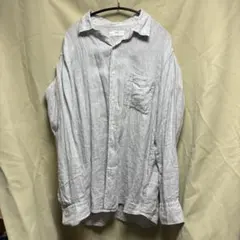 ユニクロ リネンシャツ xl
