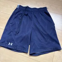 Under Armour キッズ ハーフパンツ ネイビー YXL