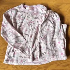 マイメロディ パジャマ 上下セット ピンク 100cmのサムネイル