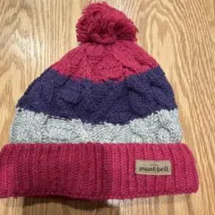 mont-bell キッズ ニット帽 フリーサイズ