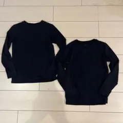 UNIQLO HEATTECH 極暖140cm黒　2枚セット