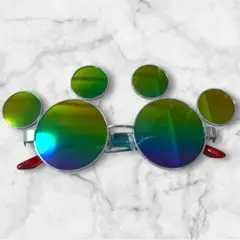 ミッキー型ミラーレンズサングラス　ディズニー