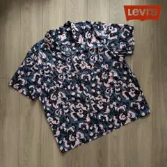 【LEVI’S】Flower pattern S/S Shirt / XLのサムネイル