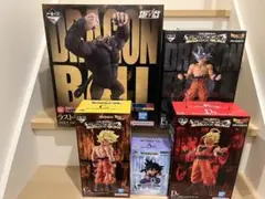 「ドラゴンボール THE CHRONICLE OF GOKU」のフィギュア5体