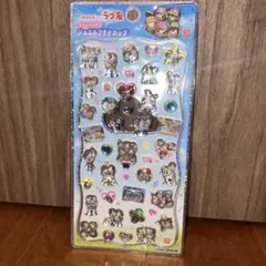 ジュエルプチドロップ　ラブ友　立体シール　カミオジャパン　ストーンつき