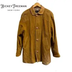 美品　HICKEY FREEMAN ブラウンレザージャケット　トナカイ