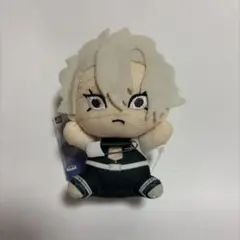 鬼滅の刃　くっつきぬいぐるみバッジ　不死川実弥