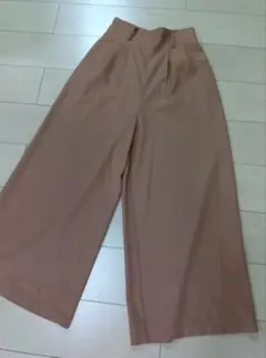 INGNI イング　ワイドパンツ ハイウエスト タック入り