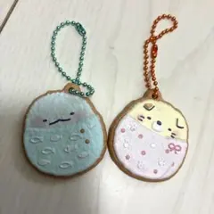 すみっこぐらし　クッキーチャームコット　ビスケットおまけ　赤ちゃんネコ　トカゲ？