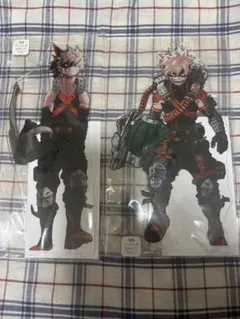 ヒロアカ　爆豪勝己　アクリルMEGA 2点セット