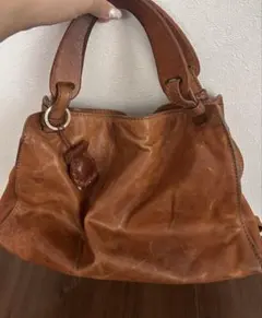 希少 CETERINA LUCCHI 本革 ヴィンテージ加工 2way バッグ - メルカリ