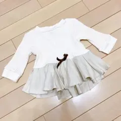 プティマイン 薄手長袖トップスチュニック