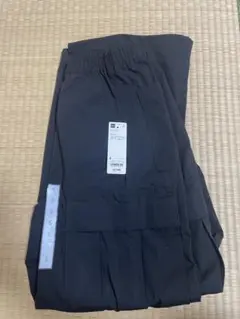 GU ブラック ワイドパンツ カーゴパンツ Sサイズ