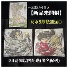 【新品未開封】鬼滅の刃 無限城編 冨岡義勇 胡蝶しのぶ 色紙セット　おまけ付き◎