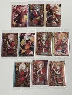 学園アイドルマスター ウエハース　アイドルカード(レア全10種)