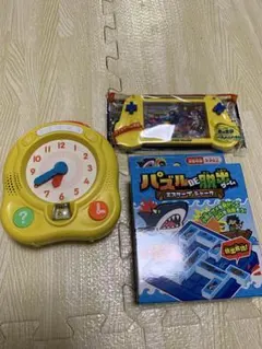 こどもちゃれんじ とけいマスターとその他新品未使用おまけ