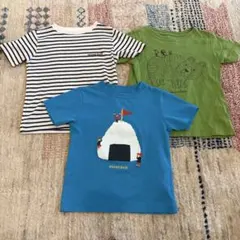 mont-bellモンベル★半袖Tシャツ　100cm 3枚組