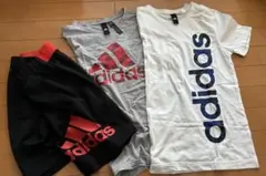 adidas ロゴ Tシャツ ズボン