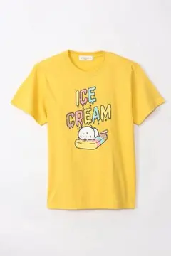 [新品]ちいかわ　ナガノ　自分ツッコミくま　Tシャツ　アイスクリーム　XL