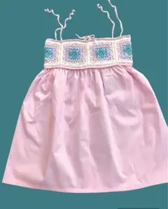 ハンドメイド 子供服 ワンピース　80cm