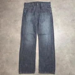 リーバイス569 Levis W32 ブルーデニム 青 ヒゲ 古着 16885