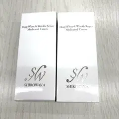 シロワカ　クリーム＆ファンデーション 新品、未開封 シロワカファンデーション、クリームセット - メルカリ