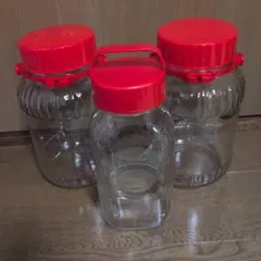 果実酒瓶　3セットのサムネイル