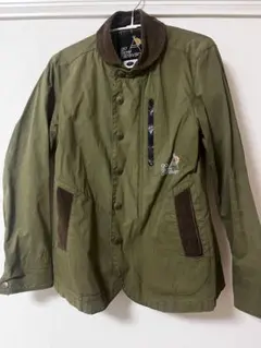 go slow caravan ワックスコートジャケット オリーブ