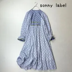 専用sonny label mixプリントコットンヨークワンピース