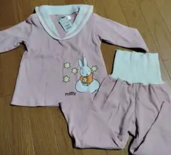 新品未使用✩ミッフィー　 セーラー襟 パジャマ　セーラー服パジャマ　90 ピンク
