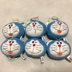 ドラえもん フェイスマスコット 6個セット　ラウンドワン