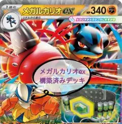 メガルカリオex 構築済みデッキ〜調整パーツ付〜