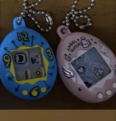 たまごっち シャカシャカチャームコレクション　てんしっち　まるっち