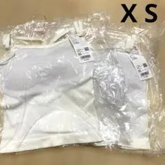 UNIQLO シームレスクロップドブラキャミソール XS 2枚のサムネイル